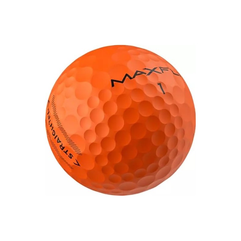 2025 Maxfli Golf Balls, Straightfli Golf Balls, Straight Fly, Non-Bendable