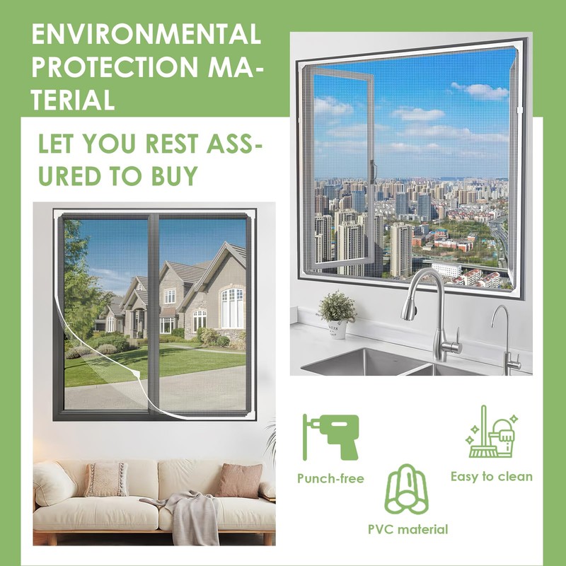 2 Sets Acrylic Window Screen Corners Accessories Applicable to All