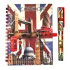 Union Jack Notepad Pen British Flag London Souvenir Notebook &