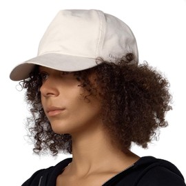 UNDERCONTROL Classic Combat Peaked Headwear Men Women Unisex Retro Plain Trucker Visor Hat Adjustable Baseball Dad Cap Korea (US, Alpha, Medium, Large, Ivory)