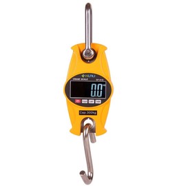 Klau Digital Hanging Scales 300 Kg / 600 lb SF-918 Heavy Duty Crane Scale Yellow for Home Farm Hunting