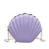 AIBEARTY Cute Seashell Shape Crossbody Purse Small Shoulder Bag with