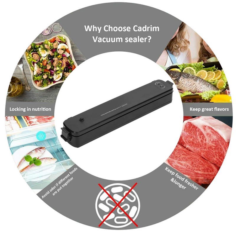 Food Vacuum Sealer Home Sealing System Vacuum Sealer Machine with