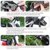 Windance Heavy Duty Solid Handlebar Lock + Helmet Combo Lock