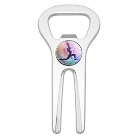 GRAPHICS & MORE High Lunge Crescent Variation Yoga Pose Golf Golfing Divot Repair Tool Bottle Opener