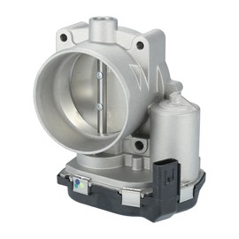 INFINAUTO Throttle Body Assembly, 76mm Throttle Body Actuator for Ford Explorer 4.6L V8 - Gas 2009-2010 Aluminum Alloy Silver Tone, 1 Pcs