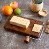 Totally Bamboo Acacia Wood Serving Board with Cheese Slicer