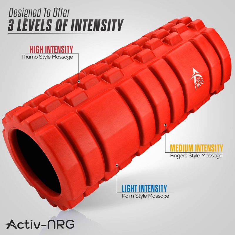 ActivNRG Fitness Foam Roller for Deep Tissue Muscle Massage Trigger