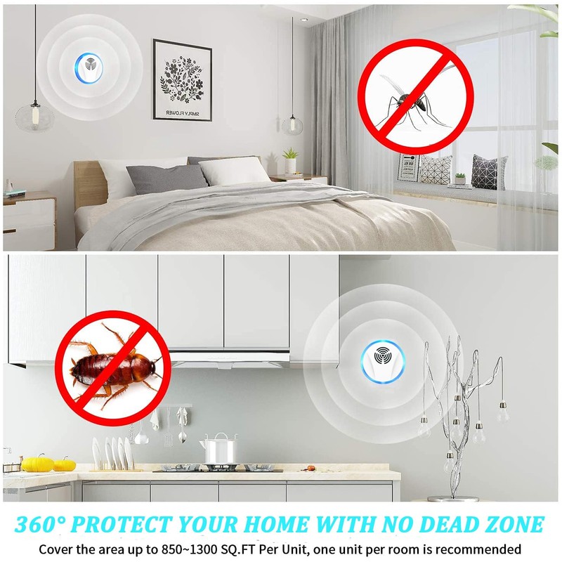 Ultrasonic Pest Repellent Indoor Plug in - Rodent & Mice