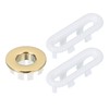 PATIKIL Sink Overflow Ring, 3 Pcs Bathroom Sink Overflow Drain