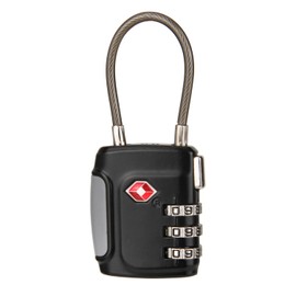 TSA Lock, Padlock, For Overseas Travel, Business Trips, 3-Digit Dial, Bag Lock, Security Goods, For Home, Office, Schools