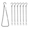 Black Chain for Hanging Plants, 6 PCS Small Chain for