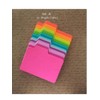 20 Mini File Folders: 5 inches x 3.75 inches -