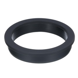sourcing map T Type Rubber Grommet Mount Dia 83.6mm ID 72mm Seal Protection Flexible Hole Plugs for Cable Pipe Black