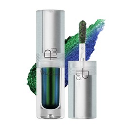 Liquid Chameleon Eyeshadow, Green Glitter Shimmering Eyeshadow, Double Colour Eyeshadow Metallic, Long-Lasting Waterproof for Green Eye Makeup, Fantastic Colour Changing Effect (#11)