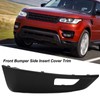 Front Bumper Side Insert Cover Trim Scratch Resistant Shockproof Black