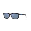 Arnette Child Sunglasses Matte Black Frame, Dark Grey Mirror Water