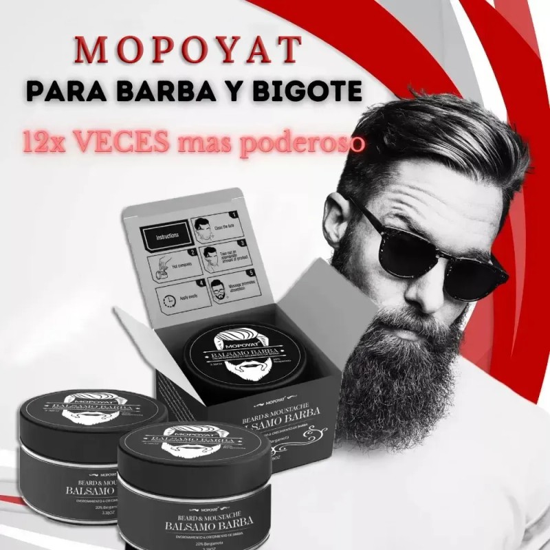 Crema Bigote 20% Crecimiento Bigote 2pcs