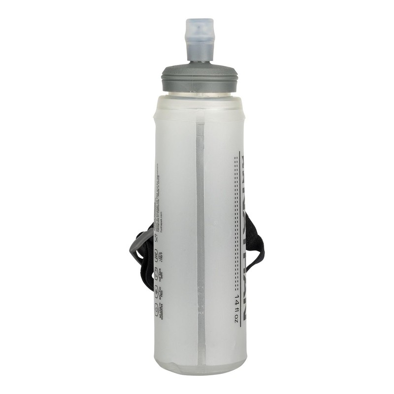NATHAN Hydration Bottle Flask NS40280 Exo Shot Light Bottle 14oz