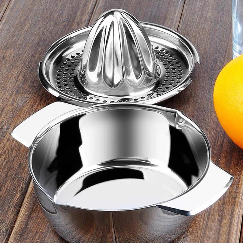 Manual Lemon Juicer 304 Stainless Steel Orange Squeezer, Lime Citrus