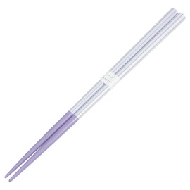 Kintoen 260172 Dishwasher Rum Purple Chopsticks 9.1 inches (23 cm), Dishwasher Safe, Made in Japan, Natural Wood