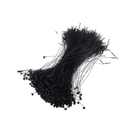 1000 Pcs Plastic Fastener Hang Tag Snap Lock Pin Security Loop for Retail Store Clothing Ties Fastener Manual No Tag Gun Required (Black, Length 7 Inch)