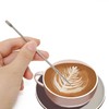 Honbay 4PCS Stainless Steel Coffee Latte Art Pens Tool for