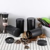 JUXYES 12 Pack Tea Tins Canister with Airtight Double Lids,