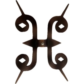 Lightning Rod Parts Decorative Curly Ornament