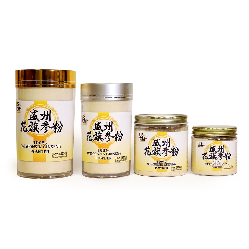 USTCM Wisconsin American Ginseng Powder 120 Mesh (6 oz)