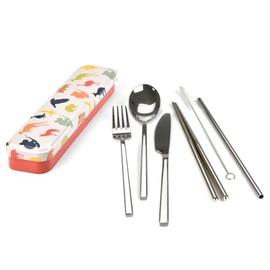 RetroKitchen Carry Your Cutlery Portable Cutlery Set - Aussie Animals