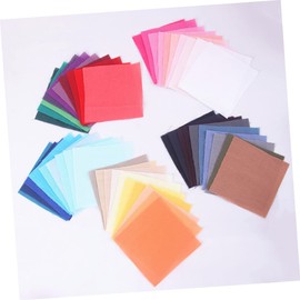 STOBOK 50pcs Cotton Fabric Patchwork for Sewing and Craft Projects Handmade Accessories for Women and Girls Versatile Monotone