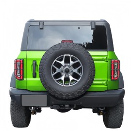 POETRYXIAO Tail Light Cover Guard for 2021-2023 Ford Bronco(Not Fits Bronco Sport), Stylish Off-road Style Taillight Trim,Rear Light Lamps Guards for Bronco Accessories(Carbon Fibre)