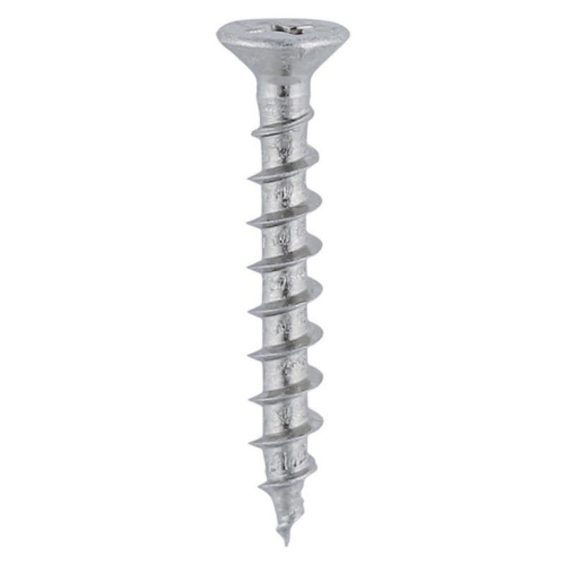 TERF® PVC Window Screw 4.3mm X 20mm Philip Drive Flat