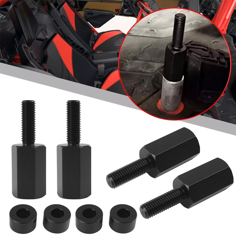 4pcs Maverick X3 Seat Riser, Seat Lift Kit Compatible with