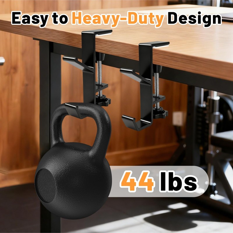 VoyaBliss 6 Pcs Adjustable Purse Hooks Heavy Duty Bag Hanger