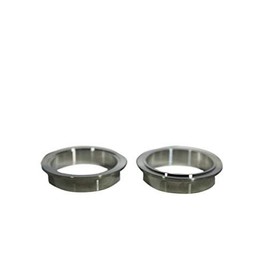 2-1/2" V-Band Flange, T304 Stainless Steel, Pair (LH + RH)