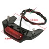 TCMT LED Hard Saddlebag Lid Spoiler Kit Fits for Harley