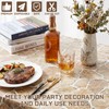 Tegeme 100ftx54in Stone Wall Backdrop Roll, Rock Plastic Tablecloth