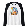 Feeling Magical Unicorn Giraffe Dreamland Raglan Baseball Tee