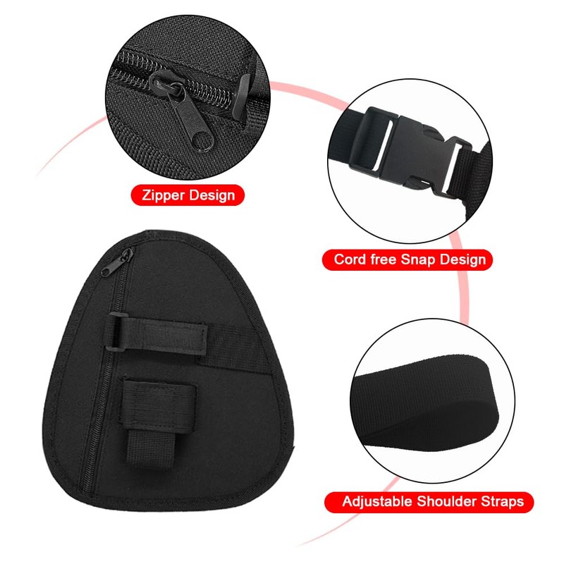 JoyRole Walky Talky Chest Harness Shoulder Radio Holster Chest Pack