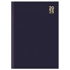 2025 Navy A4 Hardcover Diary Week to View Desk Home