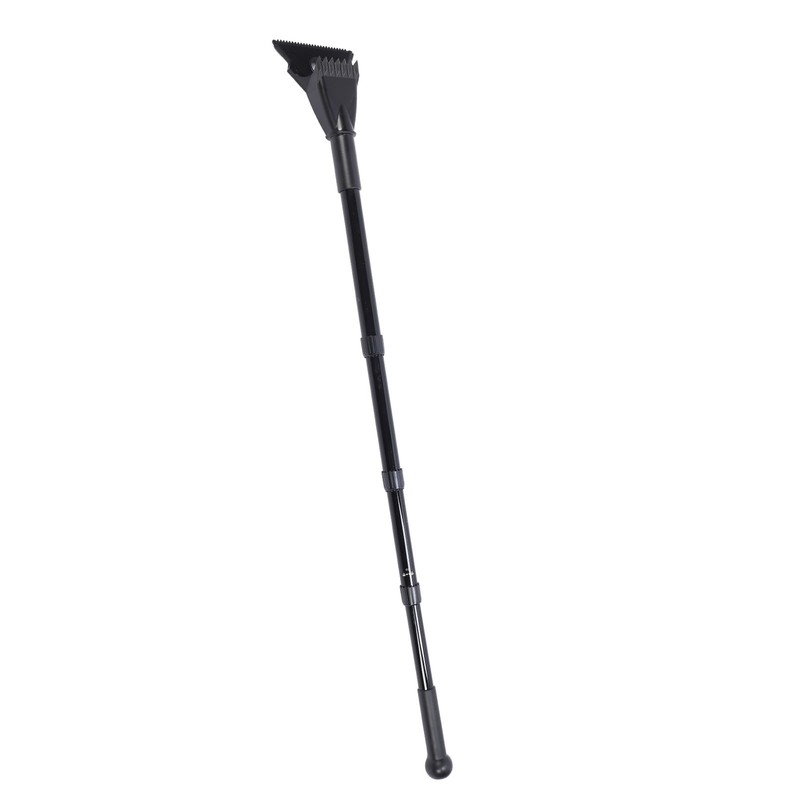 Car Snow Removal Tool Aluminum Alloy Telescopic Rod Ergonomic Labor