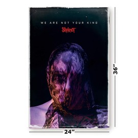 Slipknot - Music Poster (We are Not Your Kind - Album Cover - Face/Mask) (Size 24" x 36")