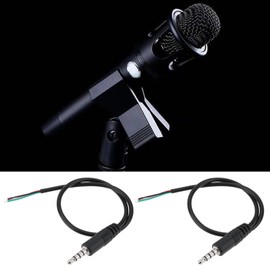 The Lord of the Tools 4 x 3,5 mm Klinkenbuchse, 3,5 mm Stecker auf blankes Kabel, offenes Ende, Headset, TRRS, 4-poliger Audio-Stecker, Stereo-Audiokabel (30 cm)