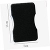 OHPHCALL 2sets Black Dish Wash Sponge Kitchen Cleaning Sponge Pad
