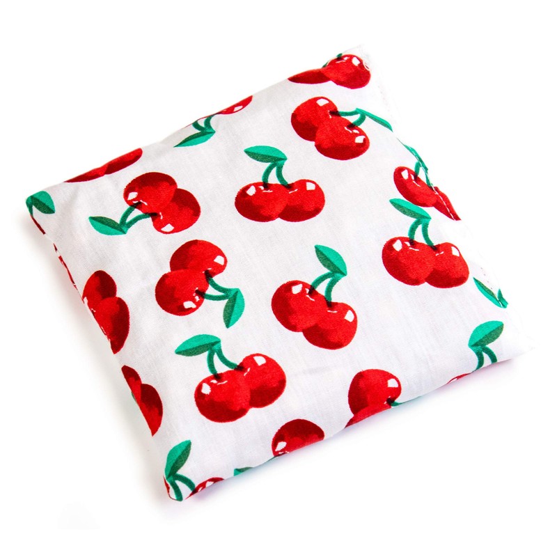 Cherry Stone Cushion 12 x 12 cm Cherry White -