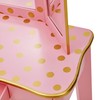 Teamson Kids Pretend Play Kids Vanity, Table & Chair Vanity