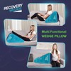 Leg Elevation Pillow by Recovery Wedge, Inflatable Wedge Pillow for