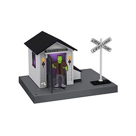 Lionel Frankenstein’s Monster Plug-Expand-Play Gateman O Gauge Model Train Accessory